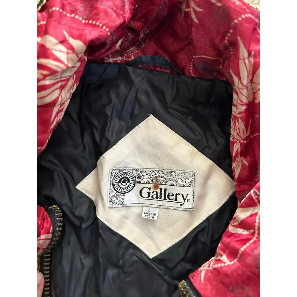 Vintage Patchwork Puffer Jacket